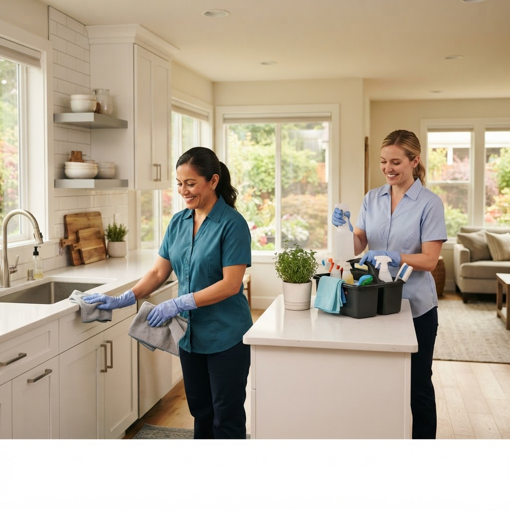 Cleaning Services team at work